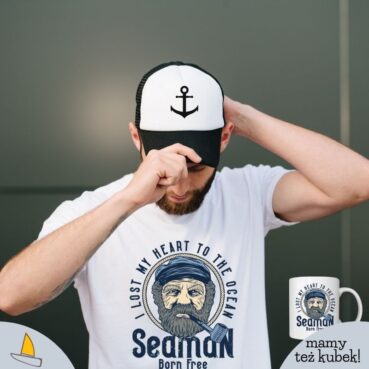 Seaman Born Free Męski T-shirt