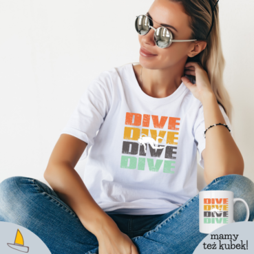 Dive Dive Dive Damski T-shirt