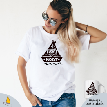 Floating Boat Damski T-shirt