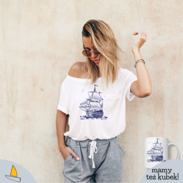 Szkuner Damski T-shirt