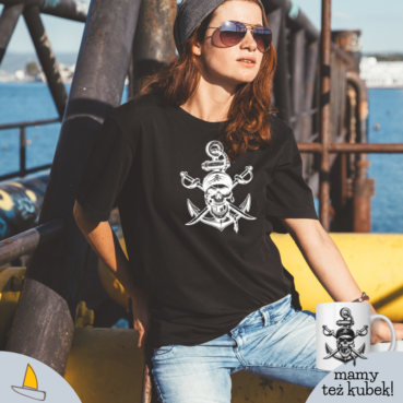 Pirate Anchor Damski T-shirt