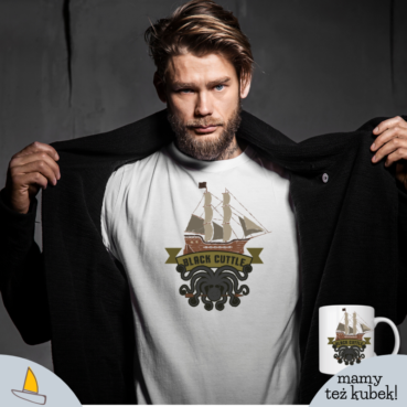 Black Cuttle Męski T-shirt