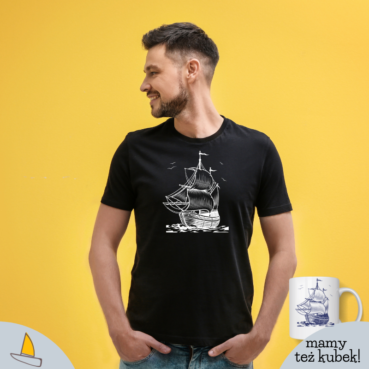 Szkuner Męski T-shirt