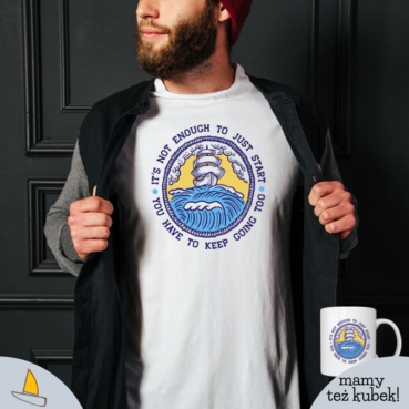 Keep Going Męski T-shirt