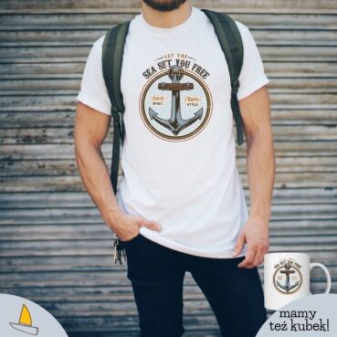 Sea Make You Free Męski T-shirt