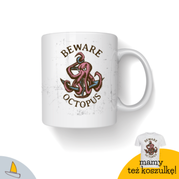 Beware Octopus Kubek