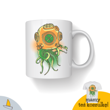 Octopus Diver Kubek