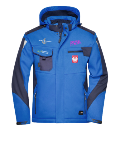 Rejsowa kurtka softshell Baltic Anchor