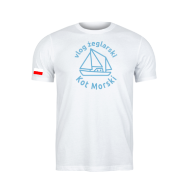 Kot Morski Męski T-shirt